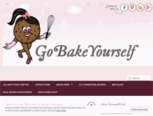 Tablet Screenshot of gobakeyourself.com